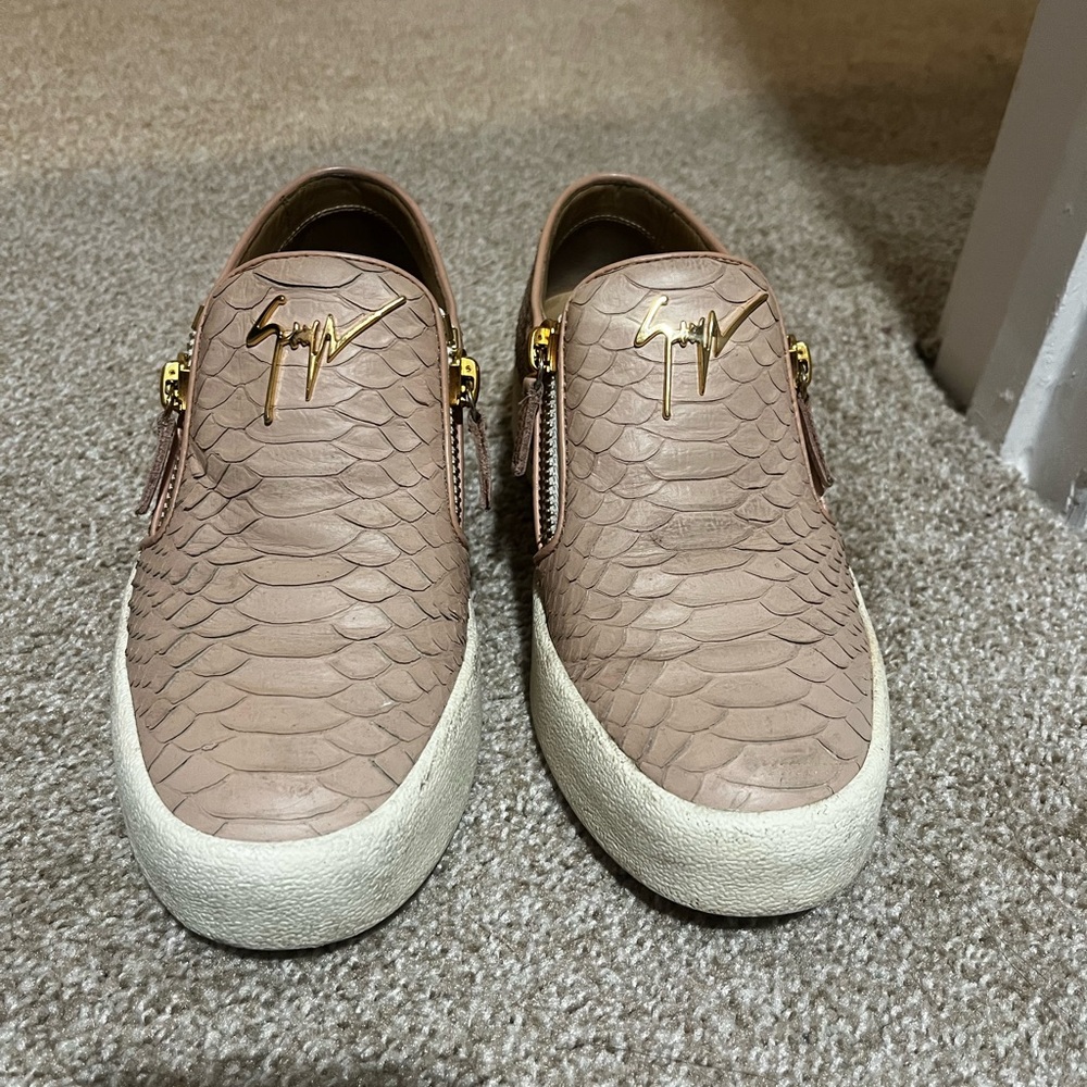 Giuseppe Zanotti Light Pink Womens Sneakers Size 38